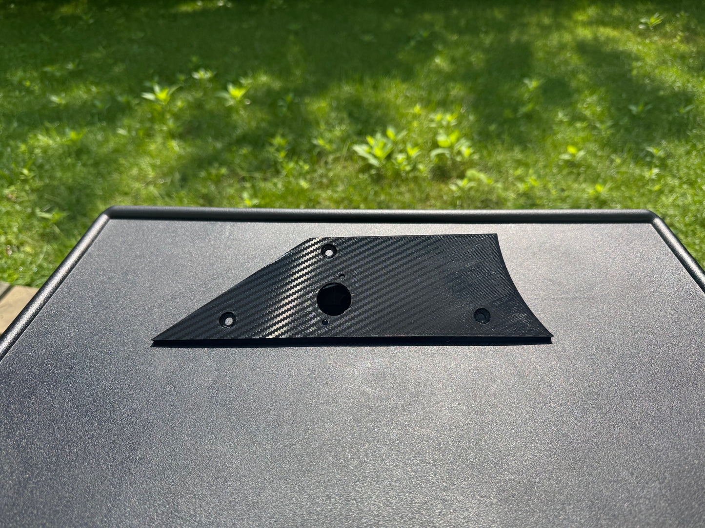 Plain Carbon x3 Panel (charger side)