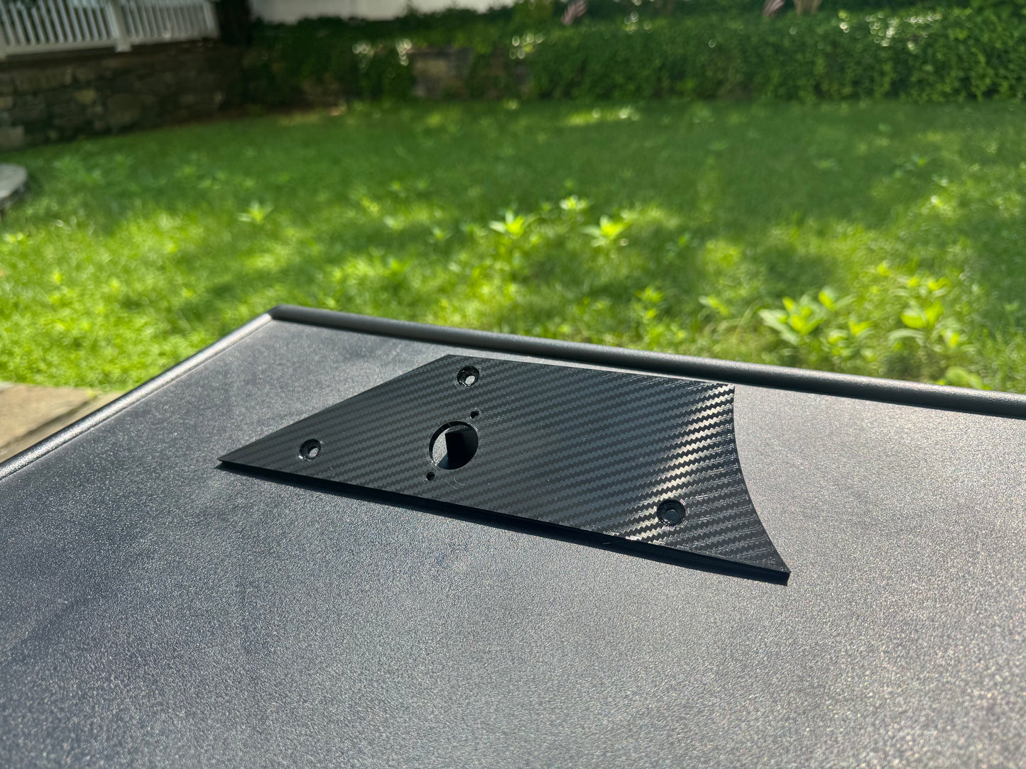 Plain Carbon x3 Panel Set