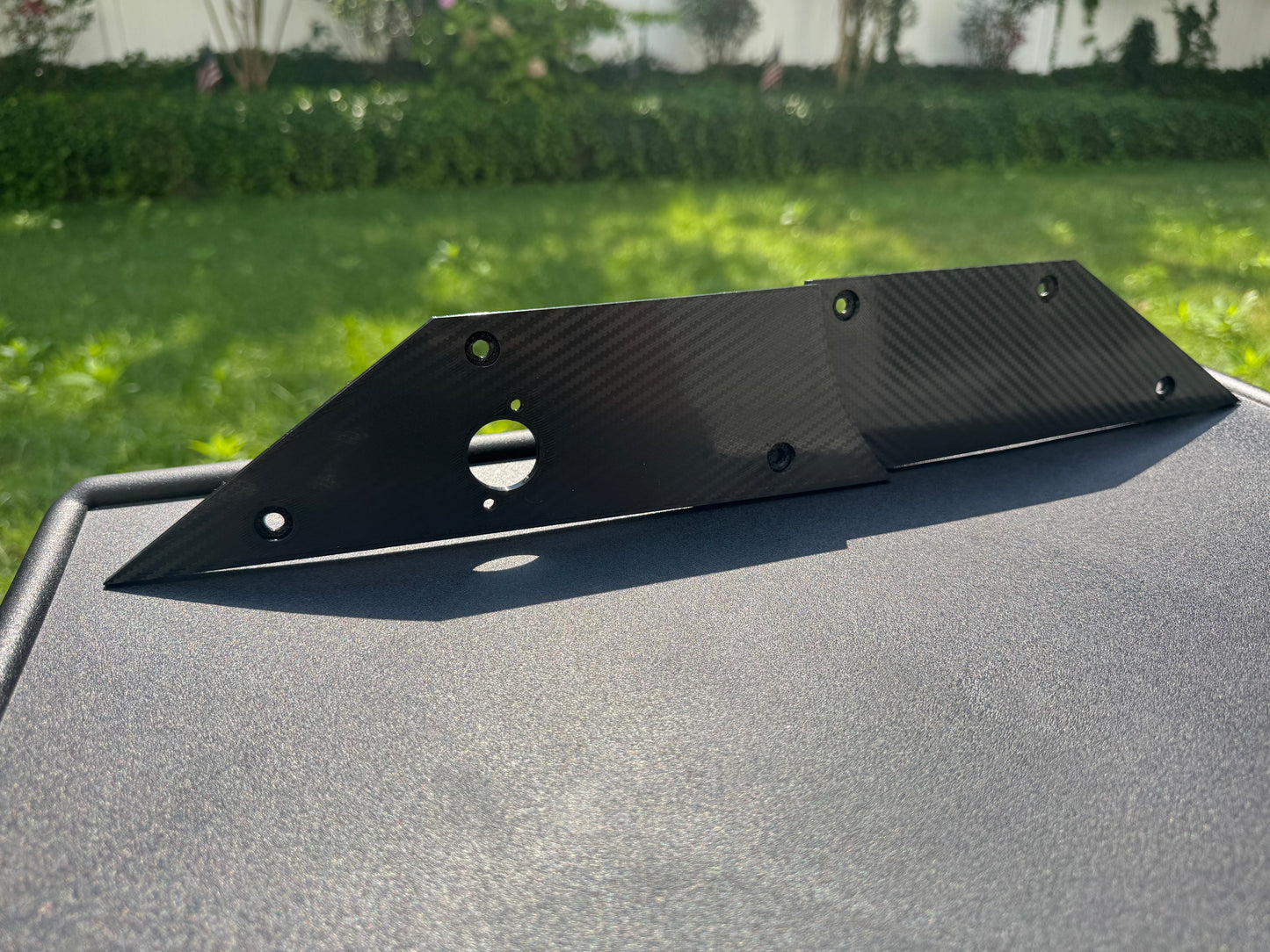 Plain Carbon x3 Panel Set