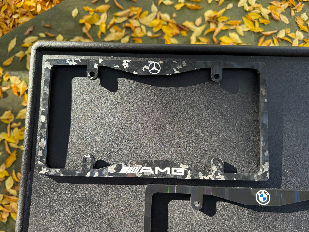 Custom License Plate Frame